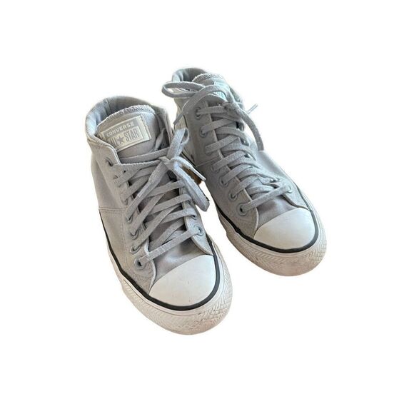 Converse Womens Gray Chuck Taylor All Star Trainers Sneakers Size 6 - Picture 1 of 9